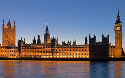 Palace Of Westminster London England By Trodel